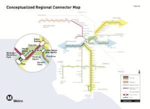 Conceptualized Regional Connector Map